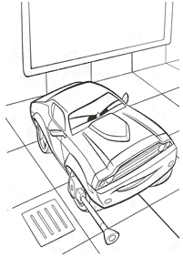 Desenhos para colorir de Carros (Disney) – Página de colorir 76