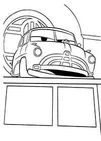 Desenhos para colorir de Carros (Disney) – Página de colorir 79