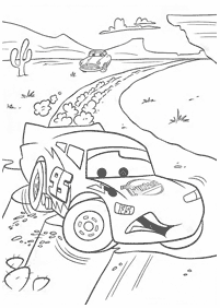 Desenhos para colorir de Carros (Disney) – Página de colorir 80