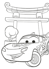 Desenhos para colorir de Carros (Disney) – Página de colorir 81