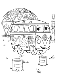 Desenhos para colorir de Carros (Disney) – Página de colorir 82