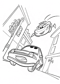 Desenhos para colorir de Carros (Disney) – Página de colorir 83