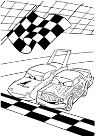Desenhos para colorir de Carros (Disney) – Página de colorir 90