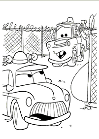 Desenhos para colorir de Carros (Disney) – Página de colorir 94