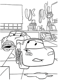Desenhos para colorir de Carros (Disney) – Página de colorir 95