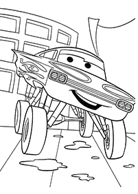 Desenhos para colorir de Carros (Disney) – Página de colorir 99