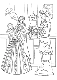 Desenhos de Frozen para colorir – Página de colorir 19