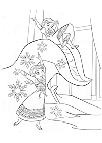 Desenhos de Frozen para colorir – Página de colorir 30