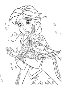 Desenhos de Frozen para colorir – Página de colorir 32