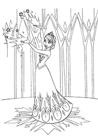 Desenhos de Frozen para colorir – Página de colorir 36