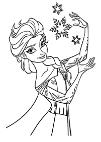 Desenhos de Frozen para colorir – Página de colorir 39