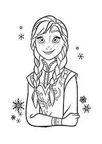 Desenhos de Frozen para colorir – Página de colorir 41