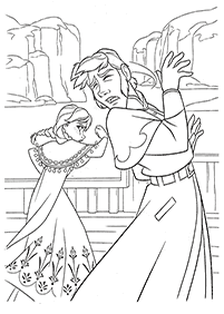 Desenhos de Frozen para colorir – Página de colorir 45