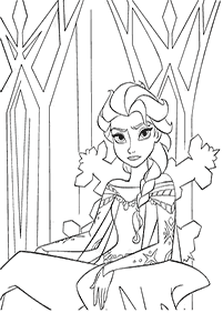 Desenhos de Frozen para colorir – Página de colorir 48