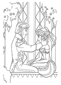 Desenhos de Frozen para colorir – Página de colorir 51