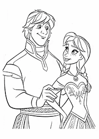 Desenhos de Frozen para colorir – Página de colorir 53