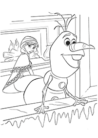 Desenhos de Frozen para colorir – Página de colorir 62