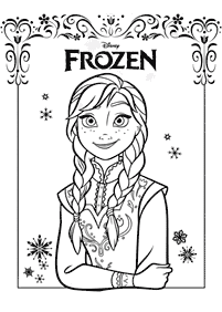 Desenhos de Frozen para colorir – Página de colorir 67