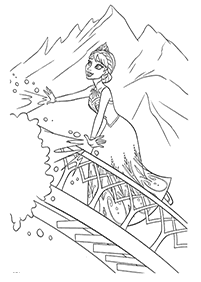 Desenhos de Frozen para colorir – Página de colorir 73