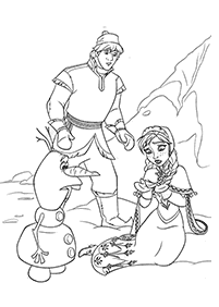 Desenhos de Frozen para colorir – Página de colorir 74