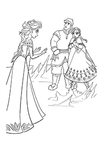 Desenhos de Frozen para colorir – Página de colorir 81