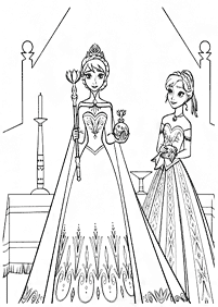 Desenhos de Frozen para colorir – Página de colorir 89