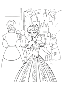 Desenhos de Frozen para colorir – Página de colorir 90