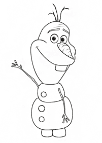 Desenhos de Frozen para colorir – Página de colorir 91