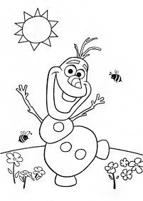 Desenhos de Frozen para colorir – Página de colorir 94