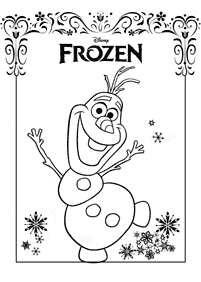 Desenhos de Frozen para colorir – Página de colorir 98