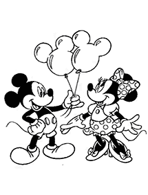 Desenhos do Mickey Mouse para colorir – Página de colorir 110