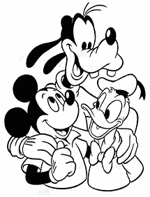 Desenhos do Mickey Mouse para colorir – Página de colorir 111