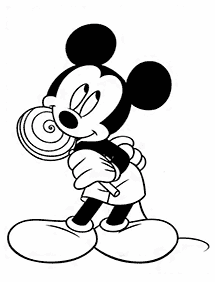 Desenhos do Mickey Mouse para colorir – Página de colorir 114