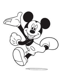 Desenhos do Mickey Mouse para colorir – Página de colorir 121