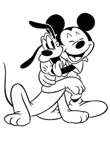 Desenhos do Mickey Mouse para colorir – Página de colorir 126