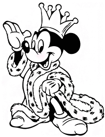 Desenhos do Mickey Mouse para colorir – Página de colorir 128