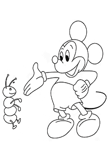 Desenhos do Mickey Mouse para colorir – Página de colorir 135