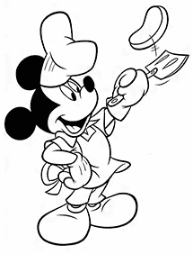 Desenhos do Mickey Mouse para colorir – Página de colorir 139