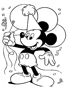 Desenhos do Mickey Mouse para colorir – Página de colorir 141