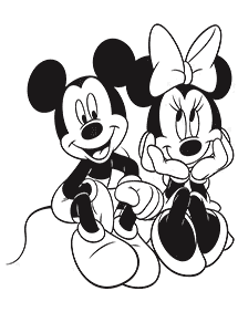 Desenhos do Mickey Mouse para colorir – Página de colorir 142