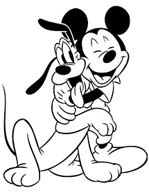 Desenhos do Mickey Mouse para colorir – Página de colorir 143