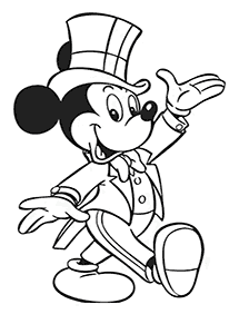 Desenhos do Mickey Mouse para colorir – Página de colorir 146