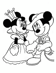 Desenhos do Mickey Mouse para colorir – Página de colorir 148