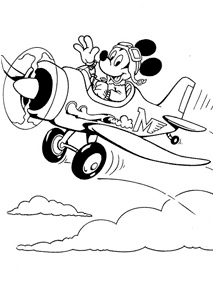 Desenhos do Mickey Mouse para colorir – Página de colorir 29