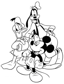 Desenhos do Mickey Mouse para colorir – Página de colorir 37