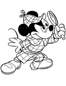 Desenhos do Mickey Mouse para colorir – Página de colorir 45