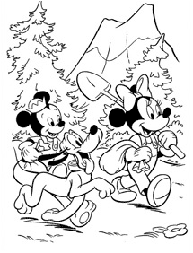 Desenhos do Mickey Mouse para colorir – Página de colorir 46