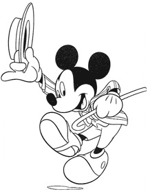 Desenhos do Mickey Mouse para colorir – Página de colorir 61