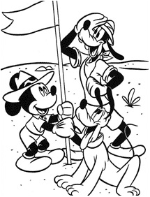 Desenhos do Mickey Mouse para colorir – Página de colorir 65