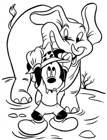 Desenhos do Mickey Mouse para colorir – Página de colorir 67